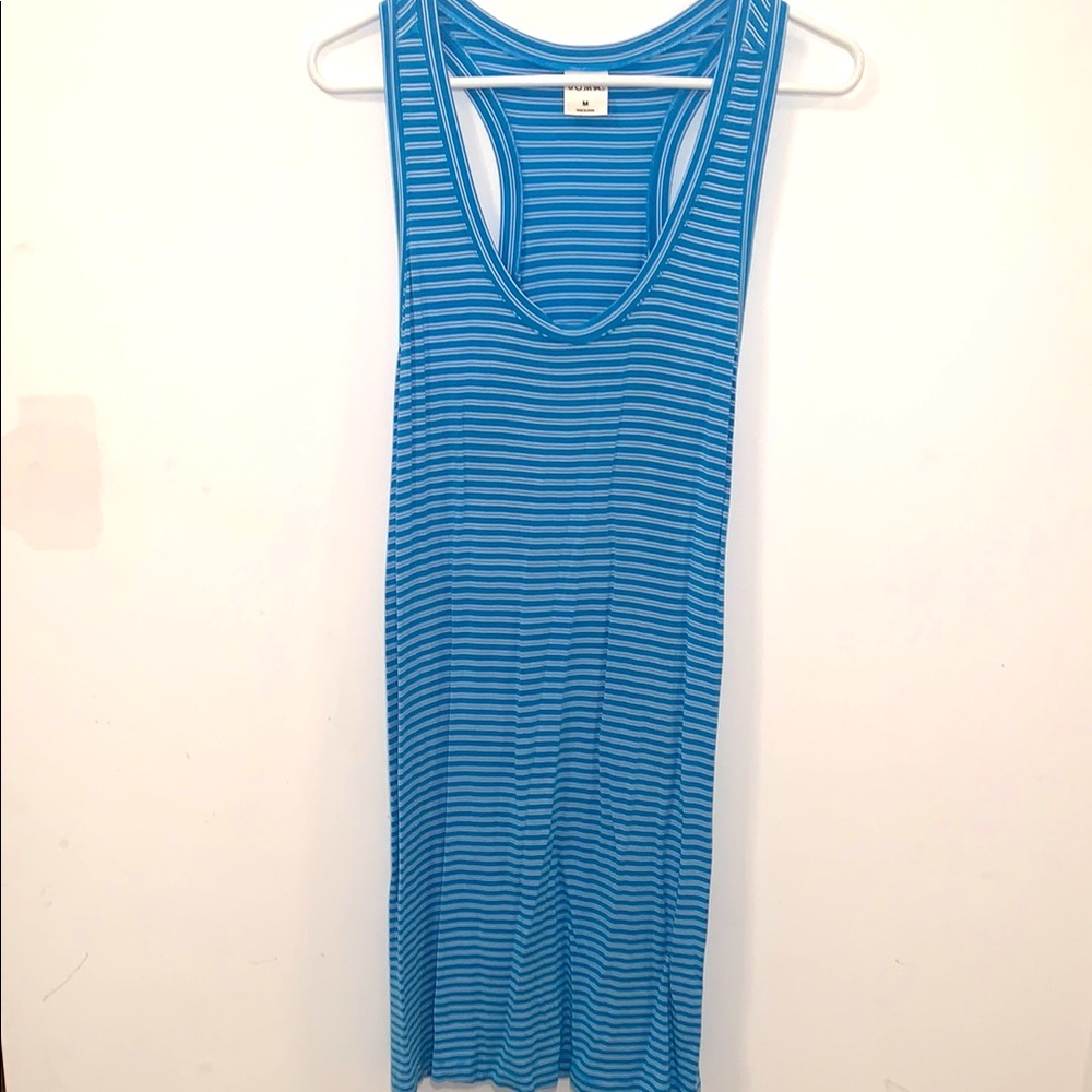 Blue Striped Women's sleepwear